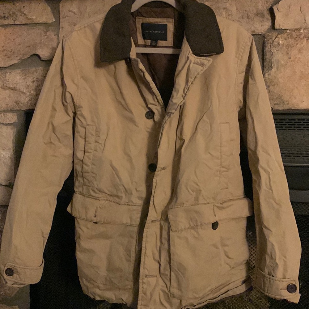 Long Tan Winter Coat